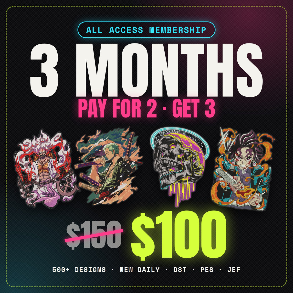 3-Month All Access Pass