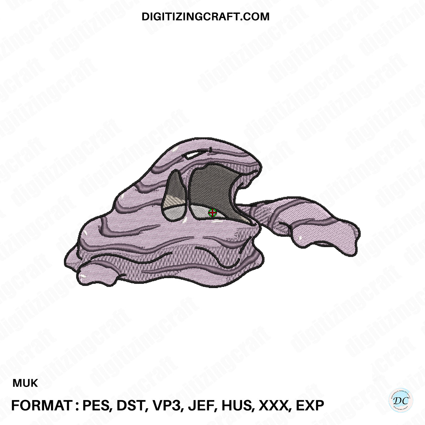 Muk embroidery design file