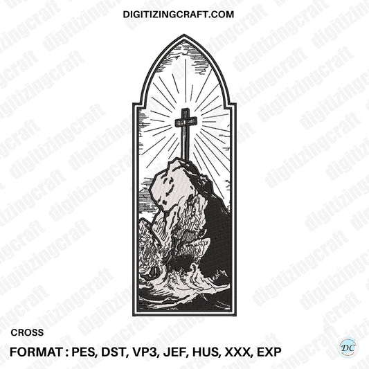 Cross Embroidery Design file