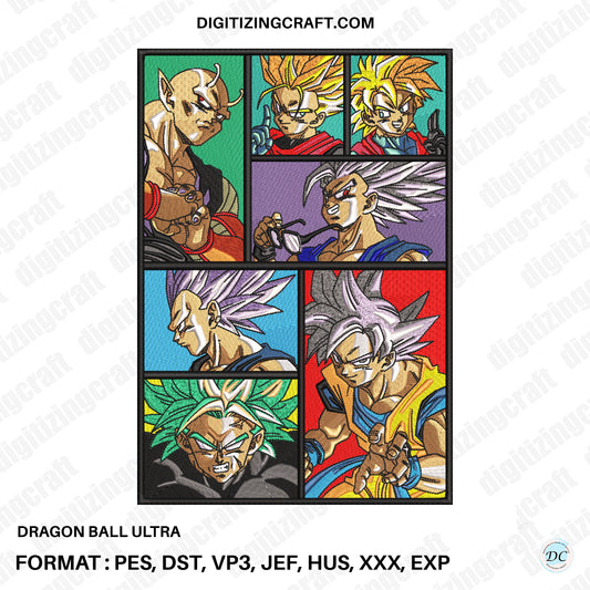 Dragon Ball super,Goku,Broly,Gohan,Vegeta,Trunks,Goten,Piccolo