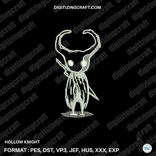 Hollow knight embroidery design file