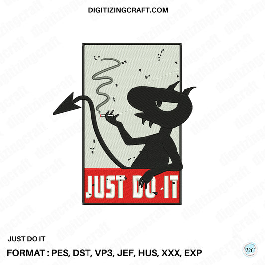 Just do it embroidery design file
