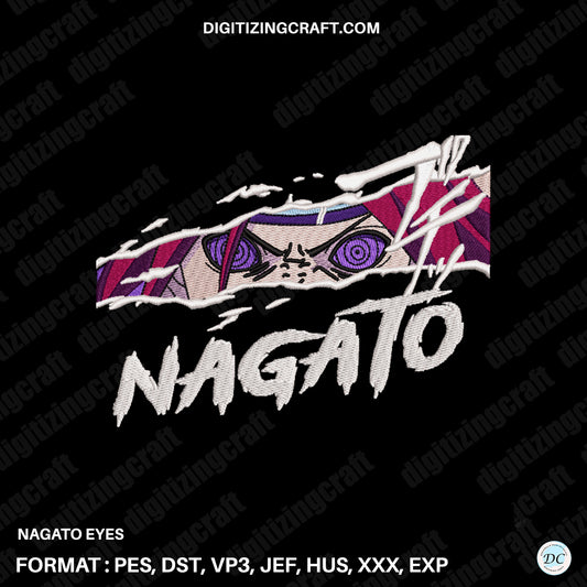Nagato Embroidery design file