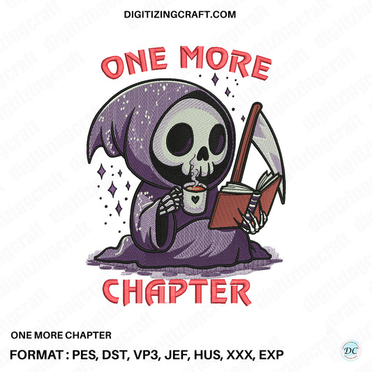 One more chapter embroidery design file