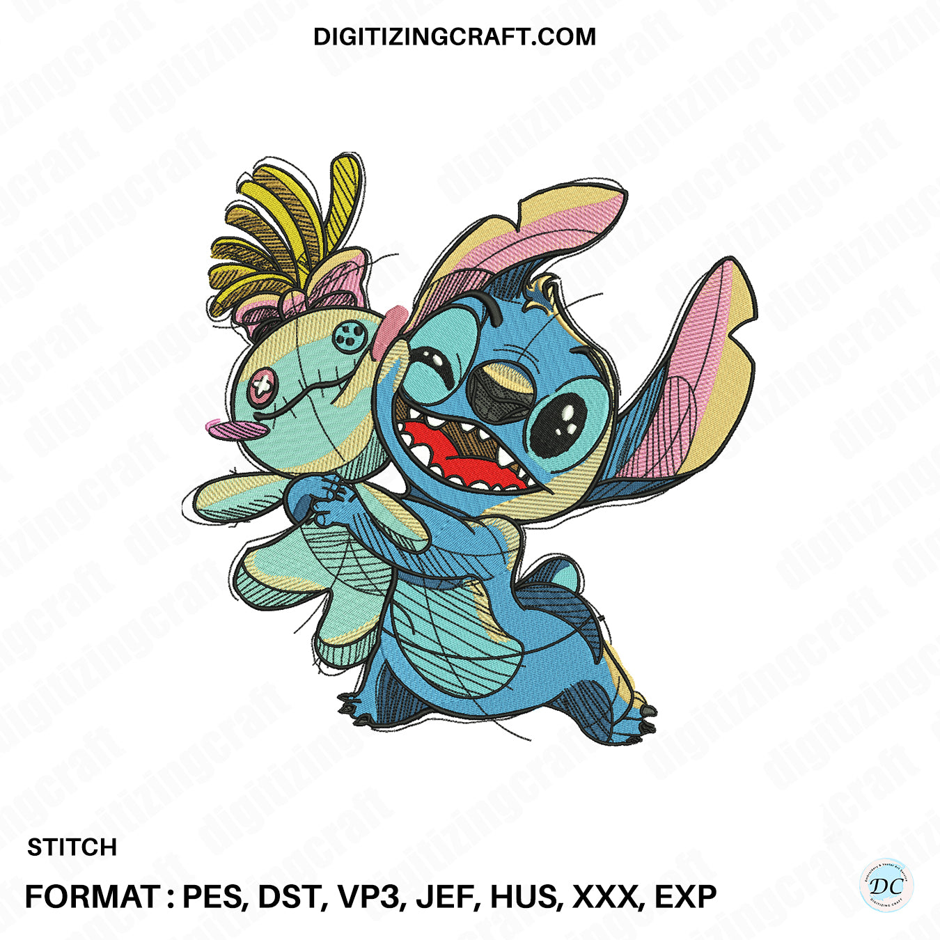 Stitch Embroidery Design File