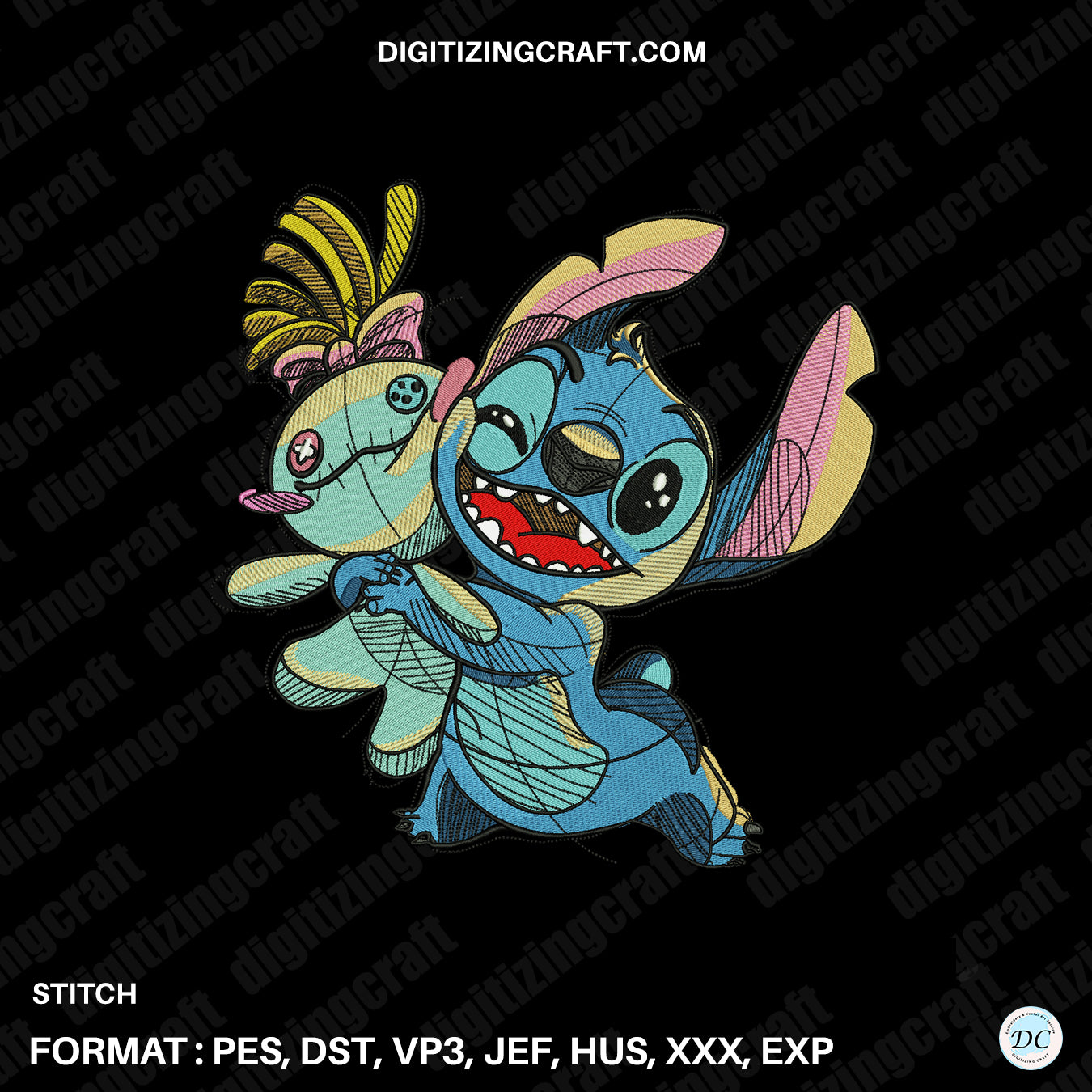 Stitch Embroidery Design File