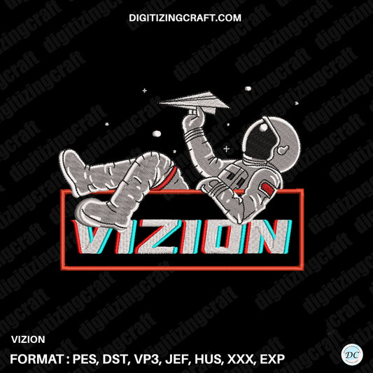 Vizion Embroidery Design file